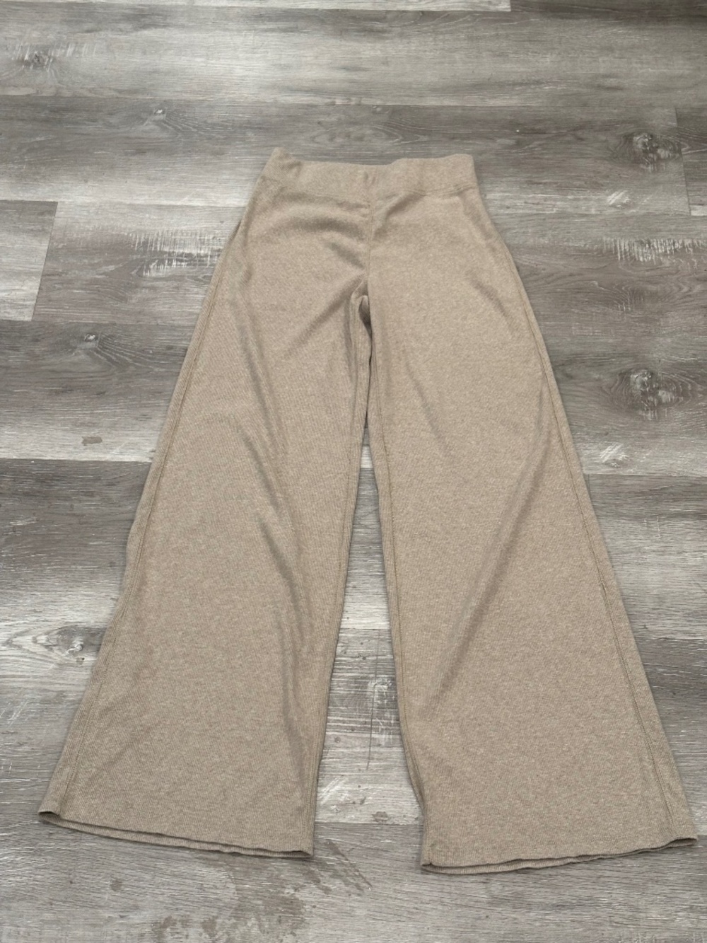 Buck Mason Wide Leg Pants in Taupe
